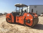 Used Hamm Compactor in yard